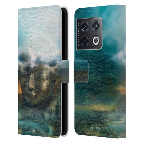 Duirwaigh God Buddha Leather Book Wallet Case Cover For OnePlus 10 Pro