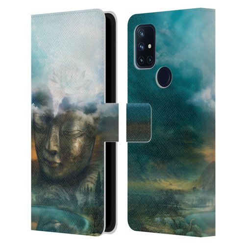 Duirwaigh God Buddha Leather Book Wallet Case Cover For OnePlus Nord N10 5G