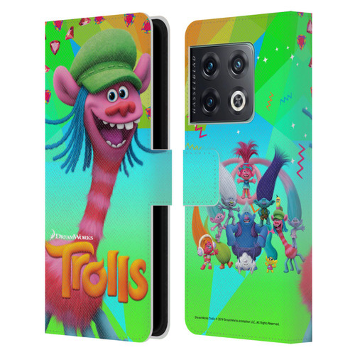 Trolls Snack Pack Cooper Leather Book Wallet Case Cover For OnePlus 10 Pro