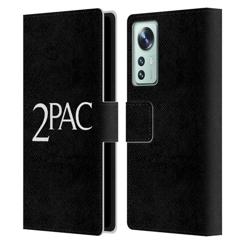 Tupac Shakur Logos Serif Leather Book Wallet Case Cover For Xiaomi 12