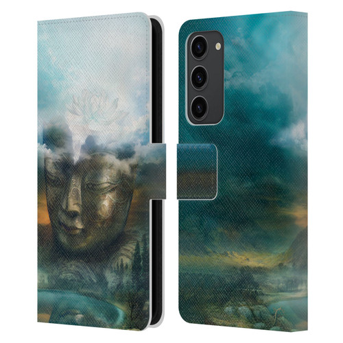 Duirwaigh God Buddha Leather Book Wallet Case Cover For Samsung Galaxy S23+ 5G