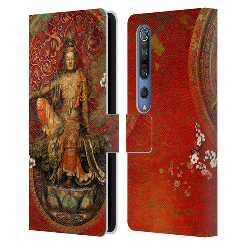 Duirwaigh God Quan Yin Leather Book Wallet Case Cover For Xiaomi Mi 10 5G / Mi 10 Pro 5G