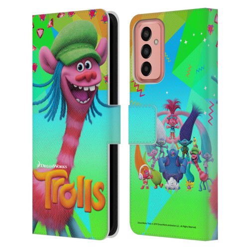 Trolls Snack Pack Cooper Leather Book Wallet Case Cover For Samsung Galaxy M13 (2022)