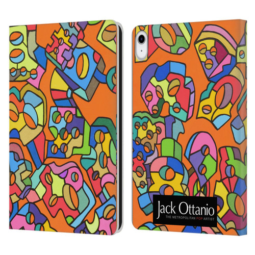 Jack Ottanio Art Meccanica Vagante Leather Book Wallet Case Cover For Apple iPad 10.9 (2022)
