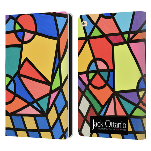 Jack Ottanio Art Caos Geometrico Organizzato Leather Book Wallet Case Cover For Apple iPad Air 2 (2014)