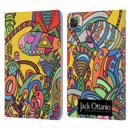 Jack Ottanio Art Venus City Leather Book Wallet Case Cover For Apple iPad Pro 11 2020 / 2021 / 2022