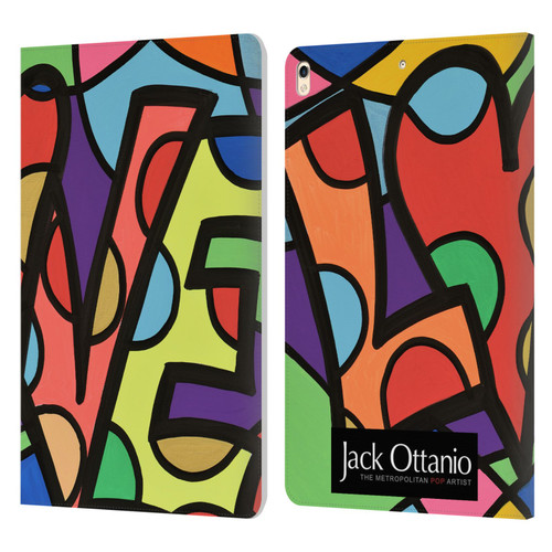 Jack Ottanio Art I Love The Love Leather Book Wallet Case Cover For Apple iPad Pro 10.5 (2017)
