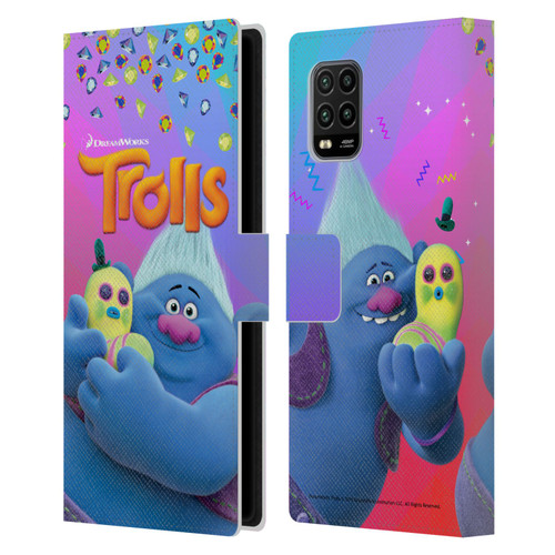 Trolls Snack Pack Biggie & Mr. Dinkles Leather Book Wallet Case Cover For Xiaomi Mi 10 Lite 5G