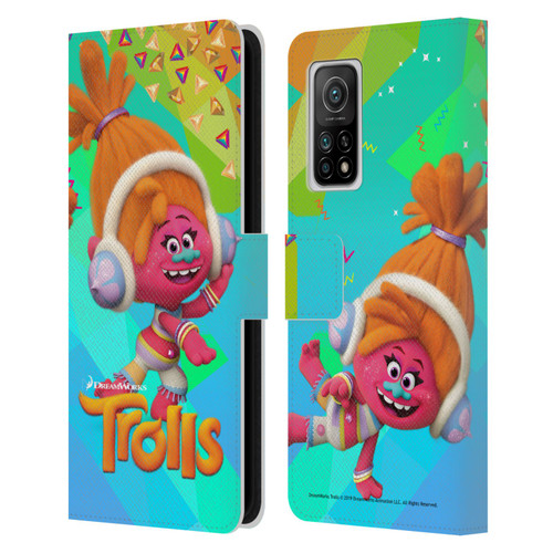 Trolls Snack Pack DJ Suki Leather Book Wallet Case Cover For Xiaomi Mi 10T 5G