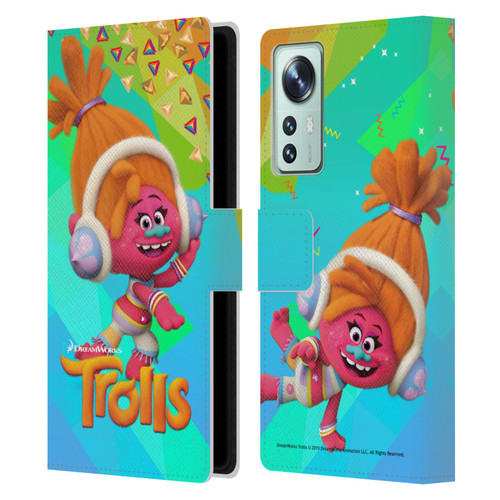 Trolls Snack Pack DJ Suki Leather Book Wallet Case Cover For Xiaomi 12