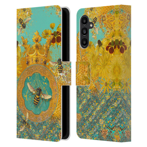 Duirwaigh Insects Bee Leather Book Wallet Case Cover For Samsung Galaxy A13 5G (2021)