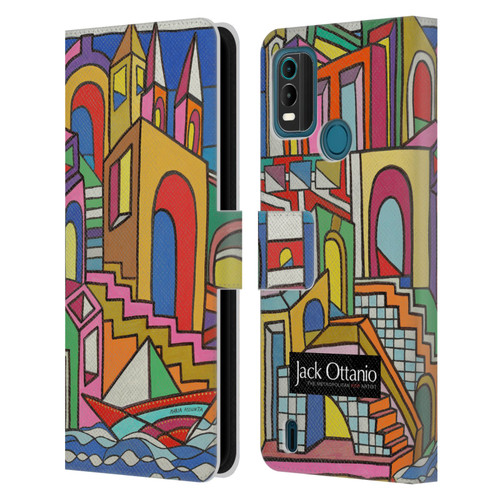 Jack Ottanio Art Calata Ammare Leather Book Wallet Case Cover For Nokia G11 Plus