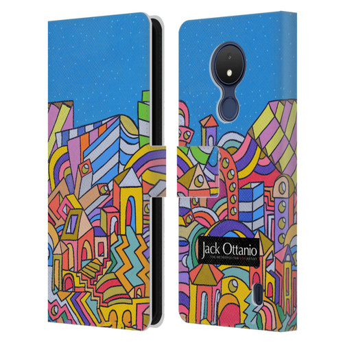 Jack Ottanio Art Alonissos Leather Book Wallet Case Cover For Nokia C21