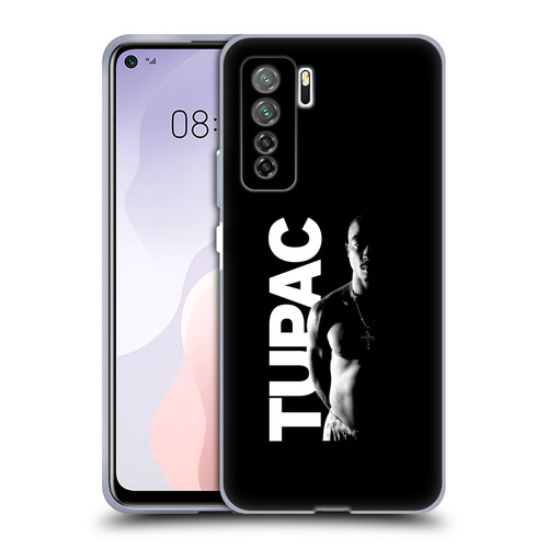 Tupac Shakur Key Art Black And White Soft Gel Case for Huawei Nova 7 SE/P40 Lite 5G