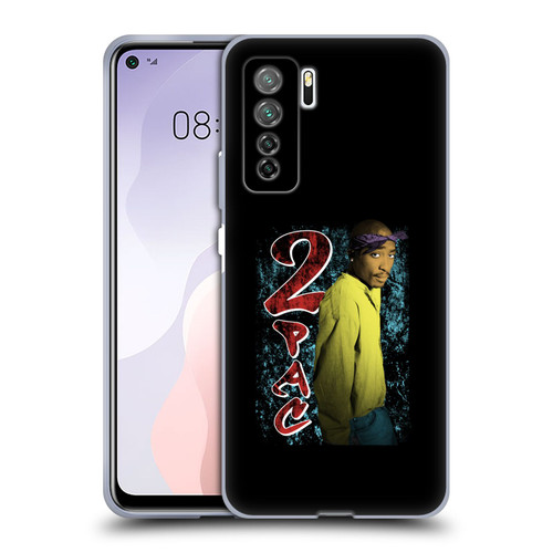 Tupac Shakur Key Art Vintage Soft Gel Case for Huawei Nova 7 SE/P40 Lite 5G