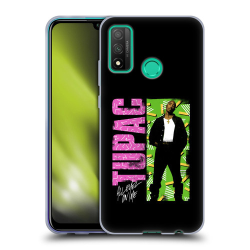 Tupac Shakur Key Art Distressed Look Soft Gel Case for Huawei P Smart (2020)