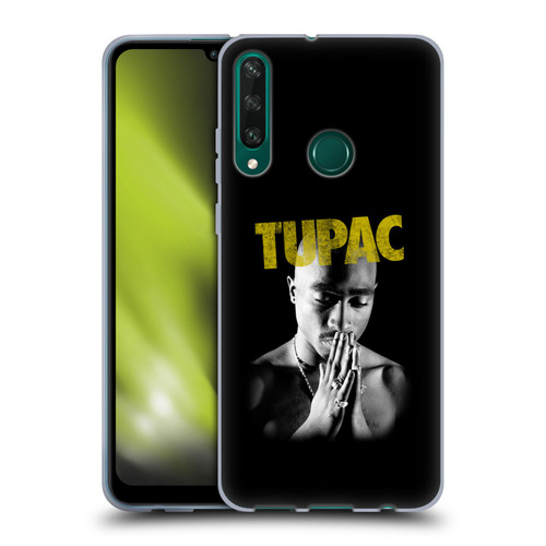Tupac Shakur Key Art Golden Soft Gel Case for Huawei Y6p