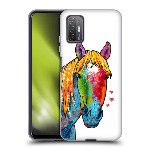 Duirwaigh Animals Horse Soft Gel Case for HTC Desire 21 Pro 5G