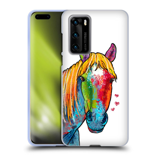 Duirwaigh Animals Horse Soft Gel Case for Huawei P40 5G