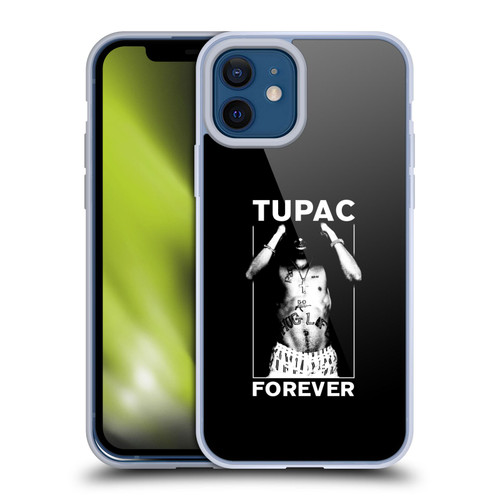 Tupac Shakur Key Art Forever Soft Gel Case for Apple iPhone 12 / iPhone 12 Pro