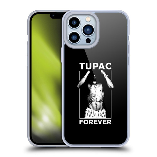Tupac Shakur Key Art Forever Soft Gel Case for Apple iPhone 13 Pro Max