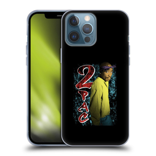 Tupac Shakur Key Art Vintage Soft Gel Case for Apple iPhone 13 Pro Max