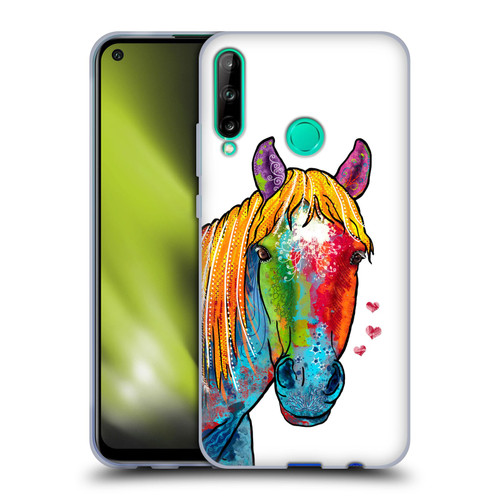 Duirwaigh Animals Horse Soft Gel Case for Huawei P40 lite E