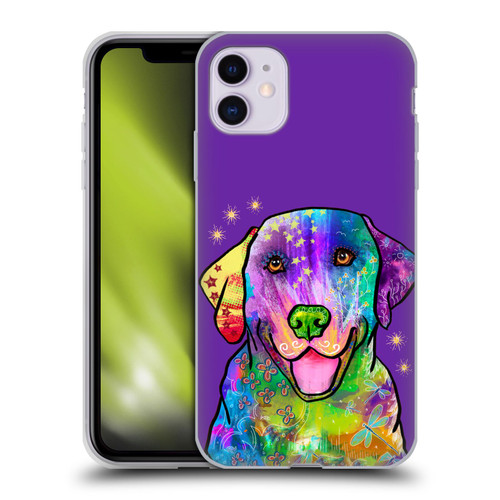 Duirwaigh Animals Golden Retriever Dog Soft Gel Case for Apple iPhone 11