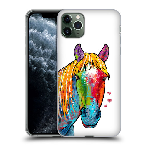Duirwaigh Animals Horse Soft Gel Case for Apple iPhone 11 Pro Max