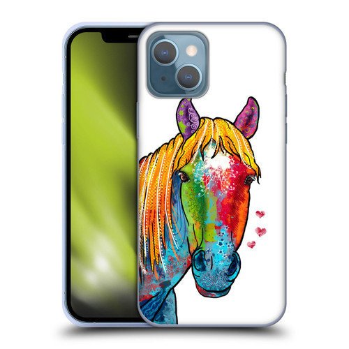 Duirwaigh Animals Horse Soft Gel Case for Apple iPhone 13