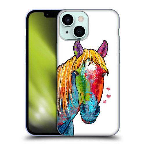 Duirwaigh Animals Horse Soft Gel Case for Apple iPhone 13 Mini