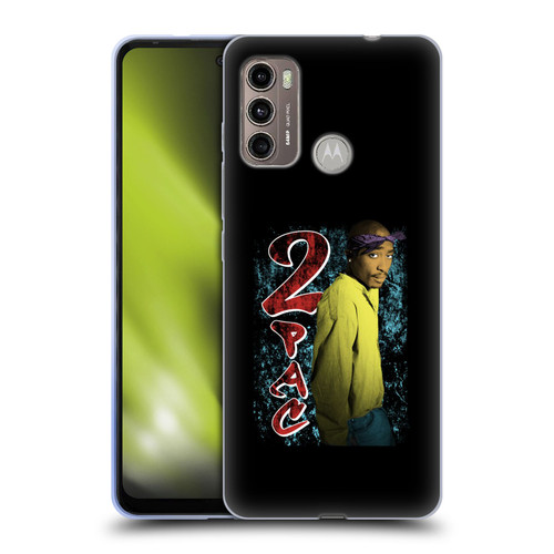 Tupac Shakur Key Art Vintage Soft Gel Case for Motorola Moto G60 / Moto G40 Fusion