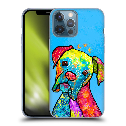 Duirwaigh Animals Boxer Dog Soft Gel Case for Apple iPhone 13 Pro Max