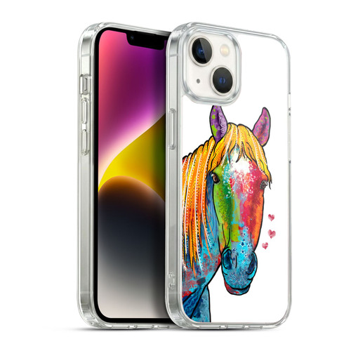 Duirwaigh Animals Horse Soft Gel Case for Apple iPhone 14