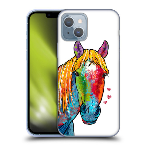 Duirwaigh Animals Horse Soft Gel Case for Apple iPhone 14
