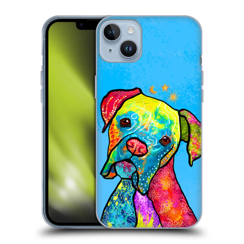 Duirwaigh Animals Boxer Dog Soft Gel Case for Apple iPhone 14 Plus