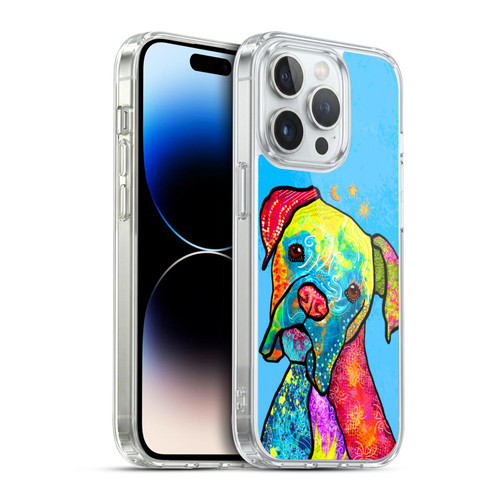 Duirwaigh Animals Boxer Dog Soft Gel Case for Apple iPhone 14 Pro & MagSafe