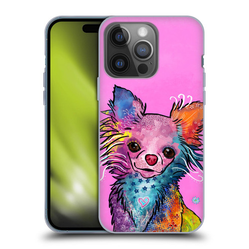 Duirwaigh Animals Chihuahua Dog Soft Gel Case for Apple iPhone 14 Pro