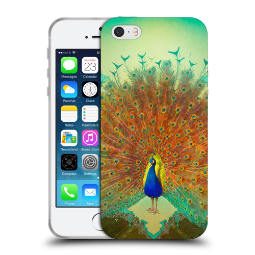 Duirwaigh Animals Peacock Soft Gel Case for Apple iPhone 5 / 5s / iPhone SE 2016