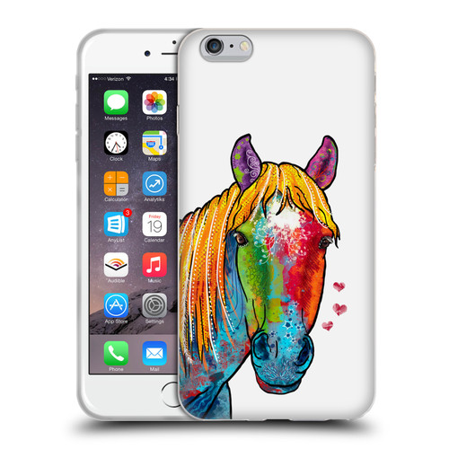 Duirwaigh Animals Horse Soft Gel Case for Apple iPhone 6 Plus / iPhone 6s Plus