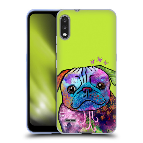 Duirwaigh Animals Pug Dog Soft Gel Case for LG K22