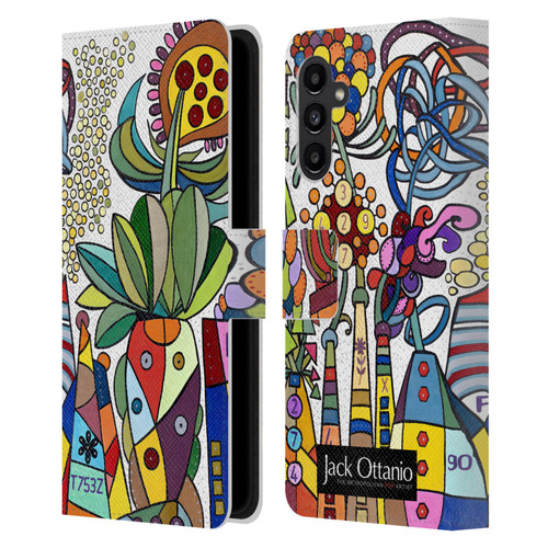 Jack Ottanio Art Plutone Garden Leather Book Wallet Case Cover For Samsung Galaxy A13 5G (2021)