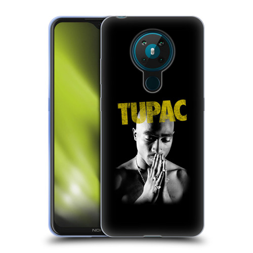Tupac Shakur Key Art Golden Soft Gel Case for Nokia 5.3