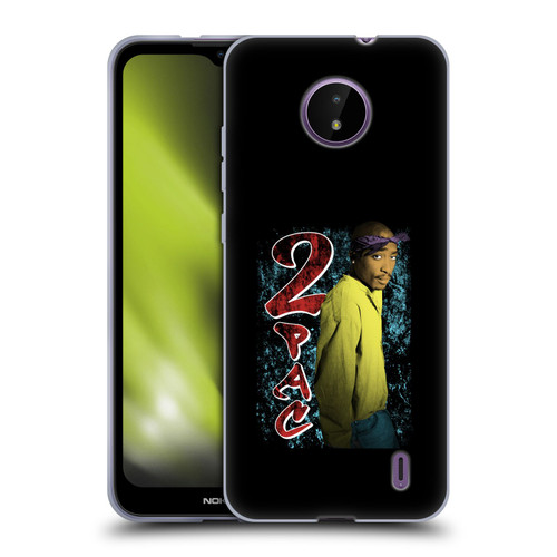 Tupac Shakur Key Art Vintage Soft Gel Case for Nokia C10 / C20