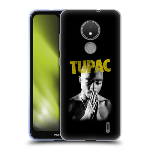 Tupac Shakur Key Art Golden Soft Gel Case for Nokia C21