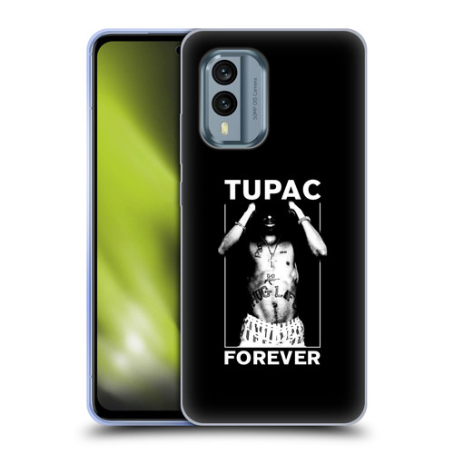 Tupac Shakur Key Art Forever Soft Gel Case for Nokia X30