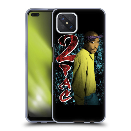 Tupac Shakur Key Art Vintage Soft Gel Case for OPPO Reno4 Z 5G