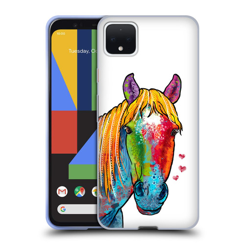 Duirwaigh Animals Horse Soft Gel Case for Google Pixel 4 XL