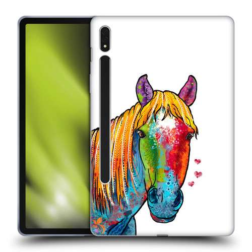 Duirwaigh Animals Horse Soft Gel Case for Samsung Galaxy Tab S8