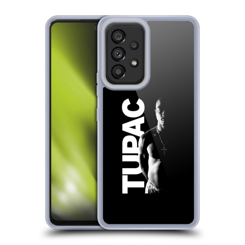 Tupac Shakur Key Art Black And White Soft Gel Case for Samsung Galaxy A53 5G (2022)